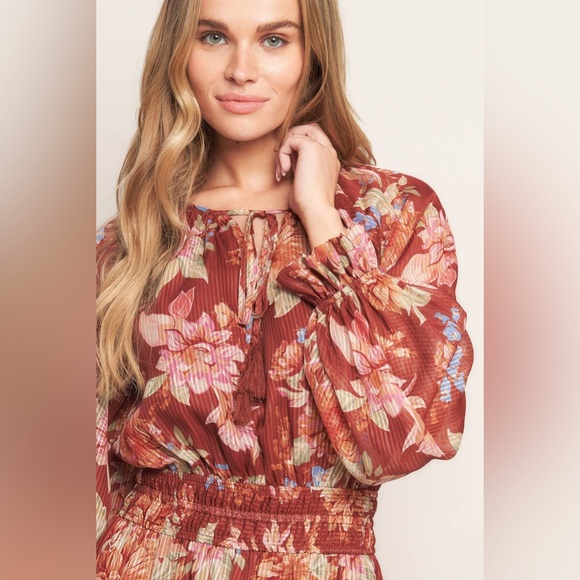 Flying Tomato FOREST PARK WOVEN DRESS L - Picture 2 of 5